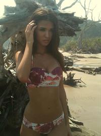 Ashley Sky in a bikini