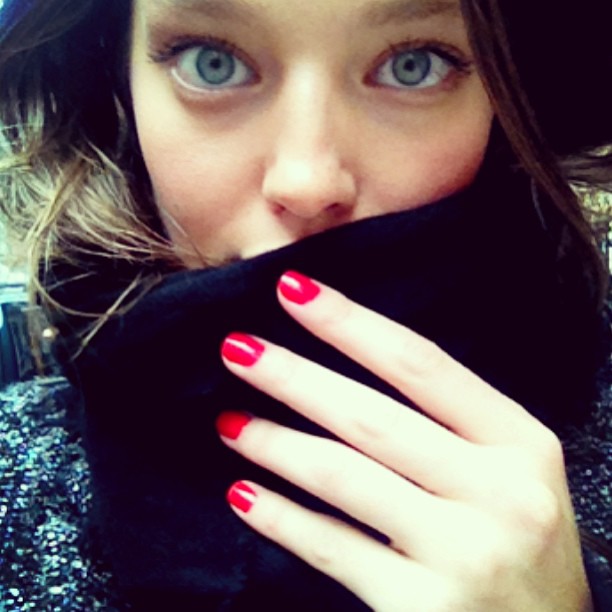 Emily DiDonato taking a selfie