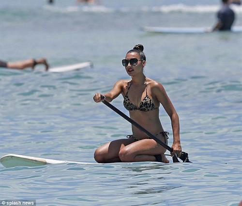 Naya Rivera in a bikini