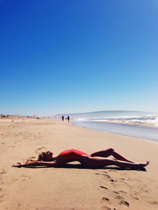 Bryana Holly in a bikini