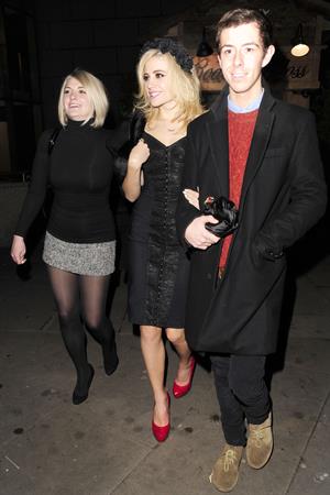 Pixie Lott leaving night club in London 11/30/12 