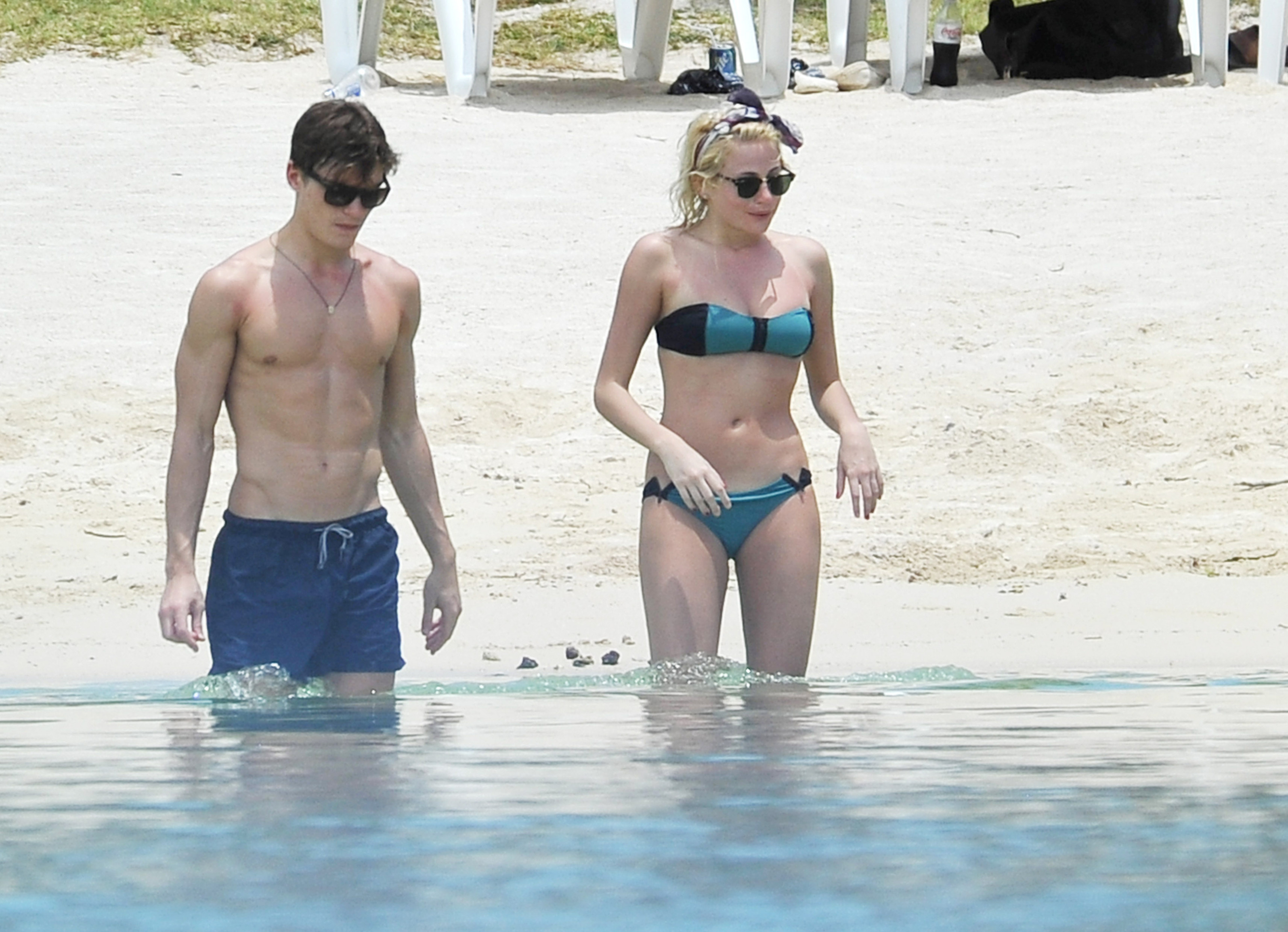 Pixie Lott in a bikini