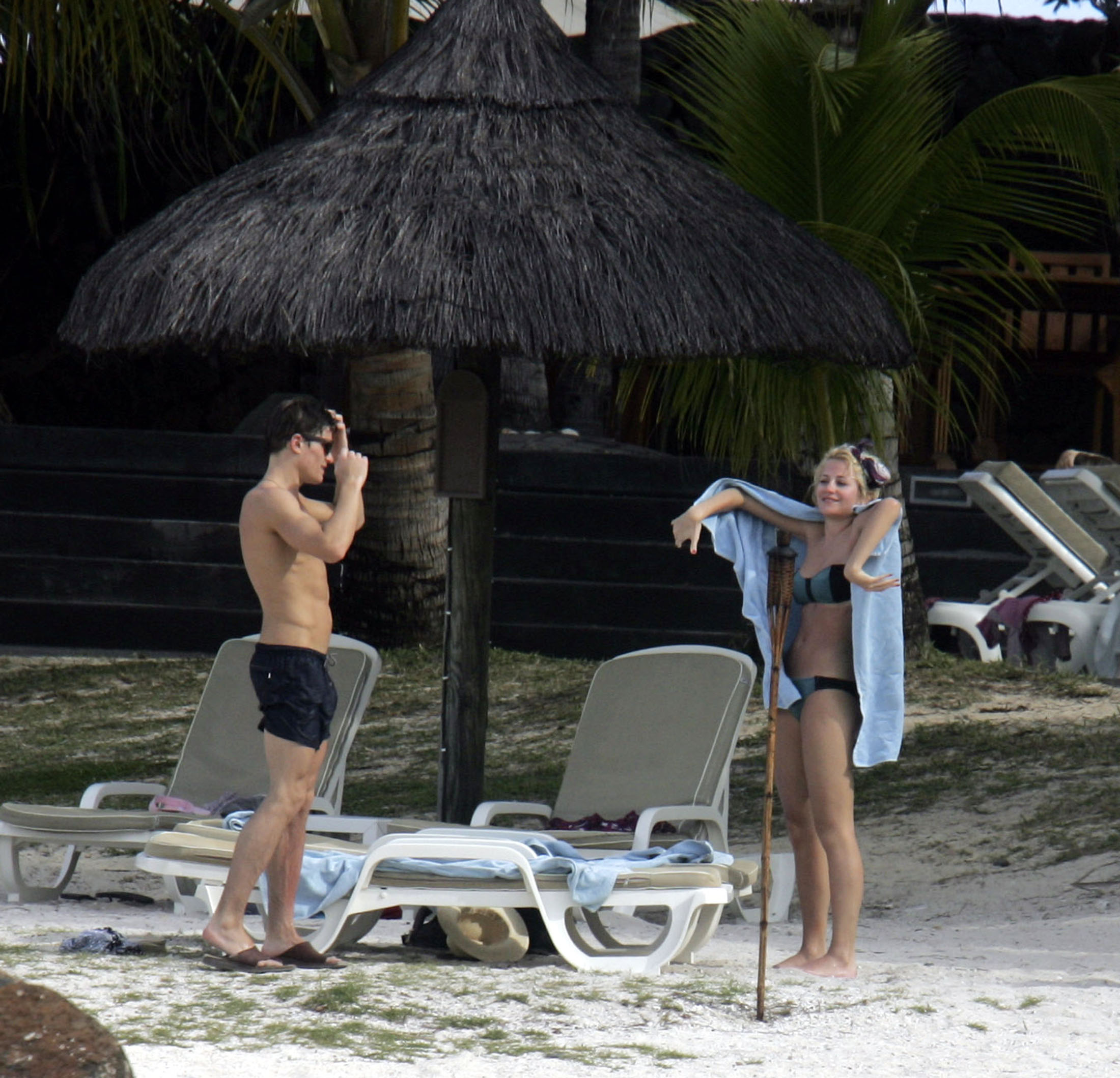 Pixie Lott in a bikini