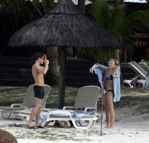 Pixie Lott in a bikini