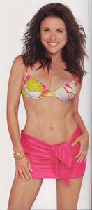 Julia Louis-Dreyfus in a bikini