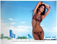 Ashley Sky in a bikini