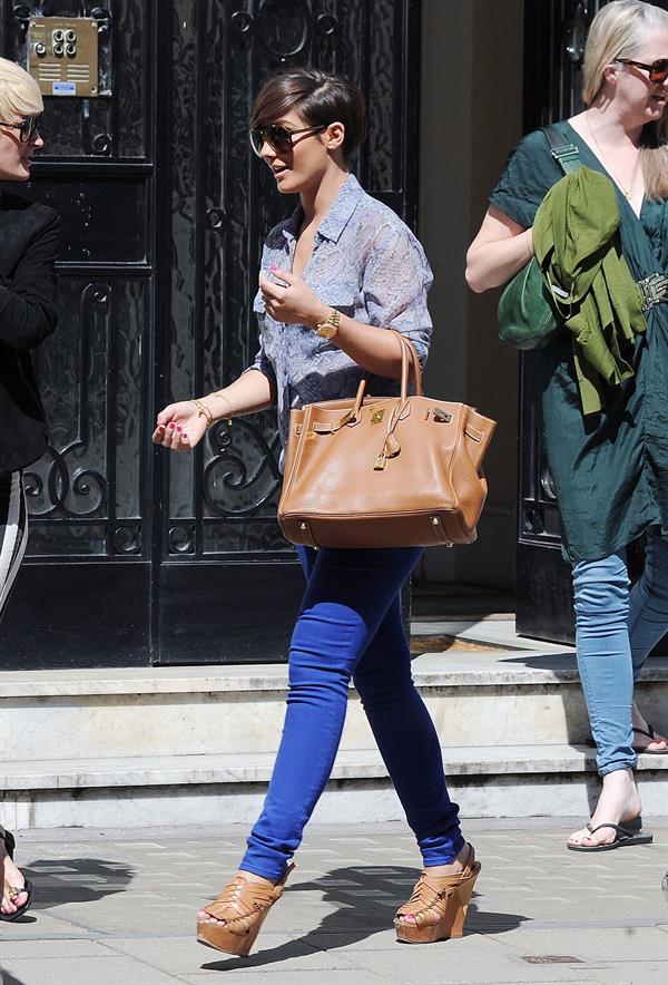 Frankie Sandford - Spotted in London Town (03.05.2013) 