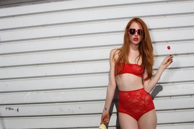 Faith Picozzi in lingerie