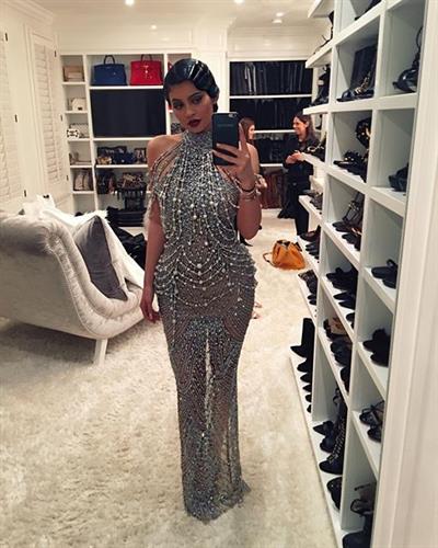 Kylie Jenner taking a selfie