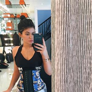 Kylie Jenner taking a selfie