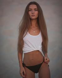 Masha Solodenko in a bikini