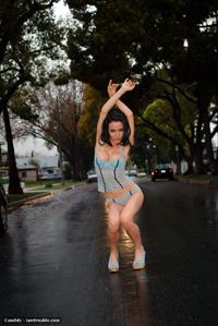 Masuimi Max in lingerie