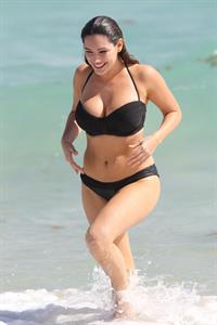 Kelly Brook in a bikini