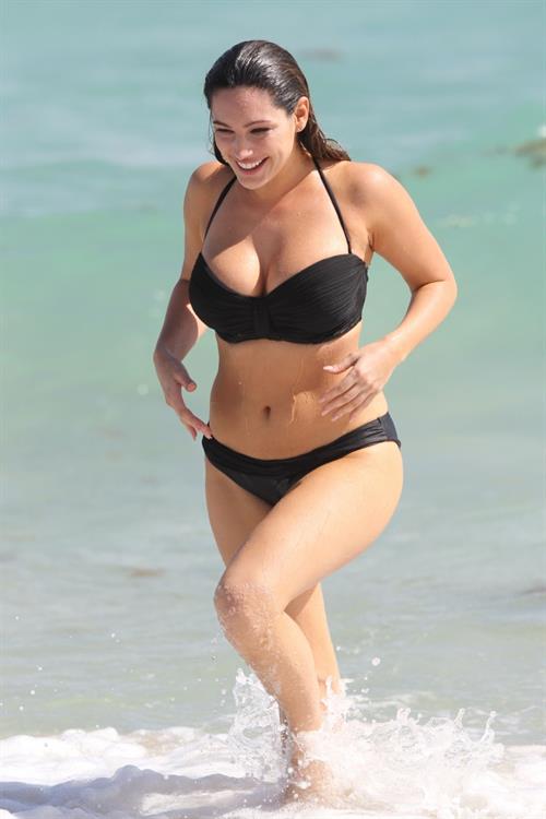 Kelly Brook in a bikini