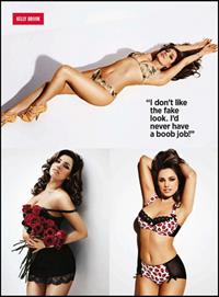 Kelly Brook in lingerie