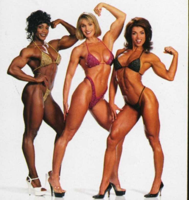 Sharon Bruneau in a bikini