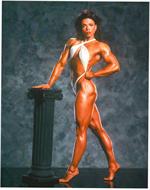 Sharon Bruneau in a bikini