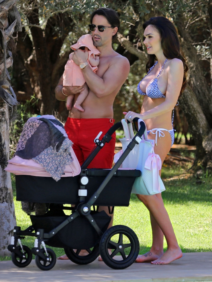 Tamara Ecclestone in a bikini