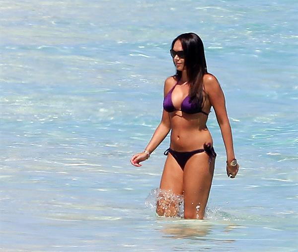 Tamara Ecclestone in a bikini