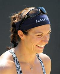 Misty Elizabeth May-Treanor is an American professional beach volleyball player best known for playing with Kerri Walsh in the Olympics in Athens 2004, Beijing 2008 and London 2012.

She also teamed up with Holly McPeak for the Sydney 2000 Olympics