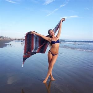 Jessie Andrews in a bikini