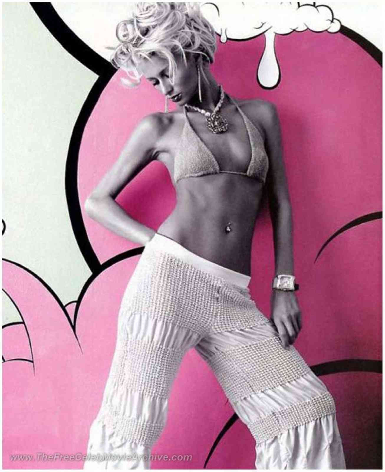 Paris Hilton in a bikini