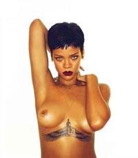 Rihanna - breasts
