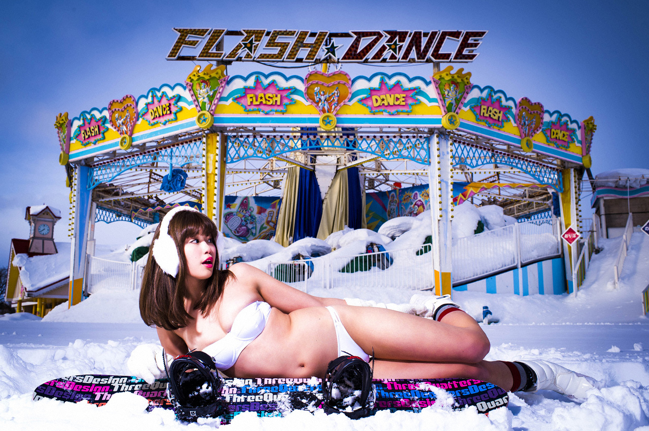 Ami Inamura in a bikini