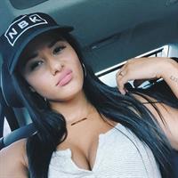 Katya Elise Henry taking a selfie