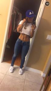 Tianna Gregory taking a selfie