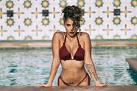 Tianna Gregory in a bikini