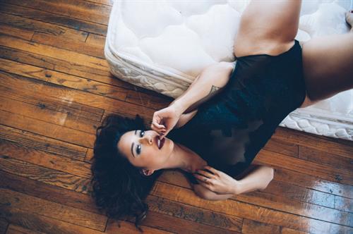 Tianna Gregory in a bikini