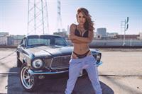 Tianna Gregory in lingerie