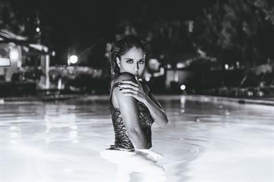 Tianna Gregory in a bikini