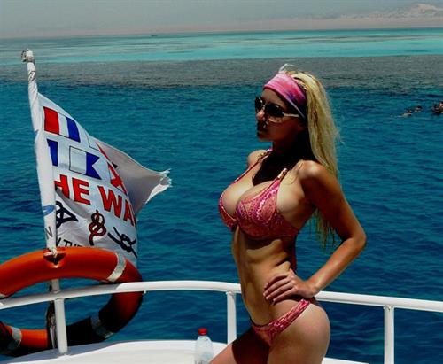 Ekaterina in a bikini