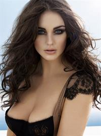 Violet Budd in lingerie