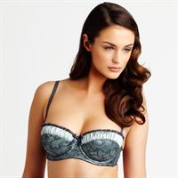 Violet Budd in lingerie