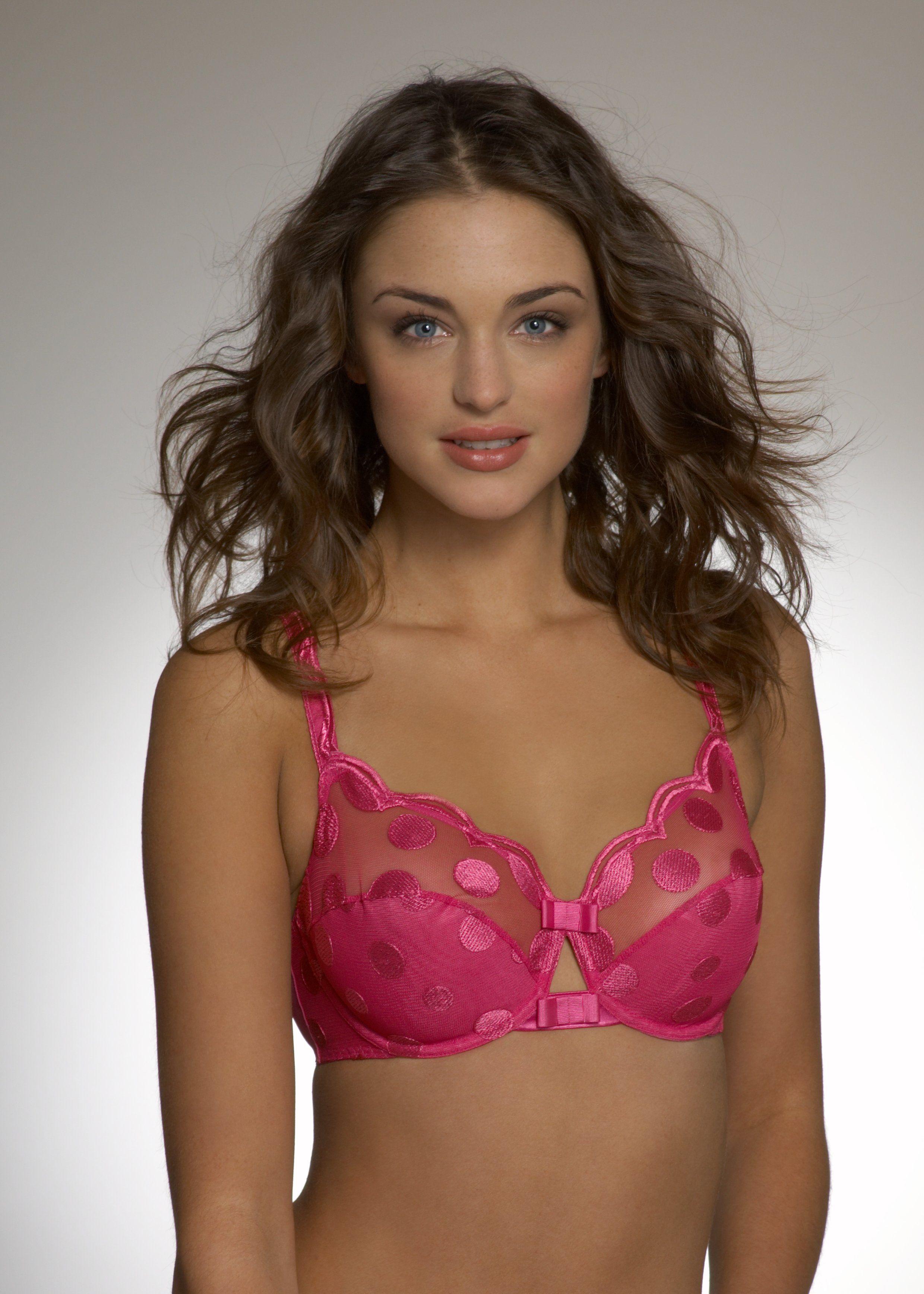 Violet Budd in lingerie