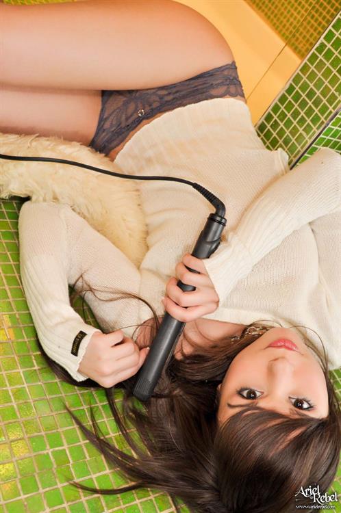 Ariel Rebel in lingerie