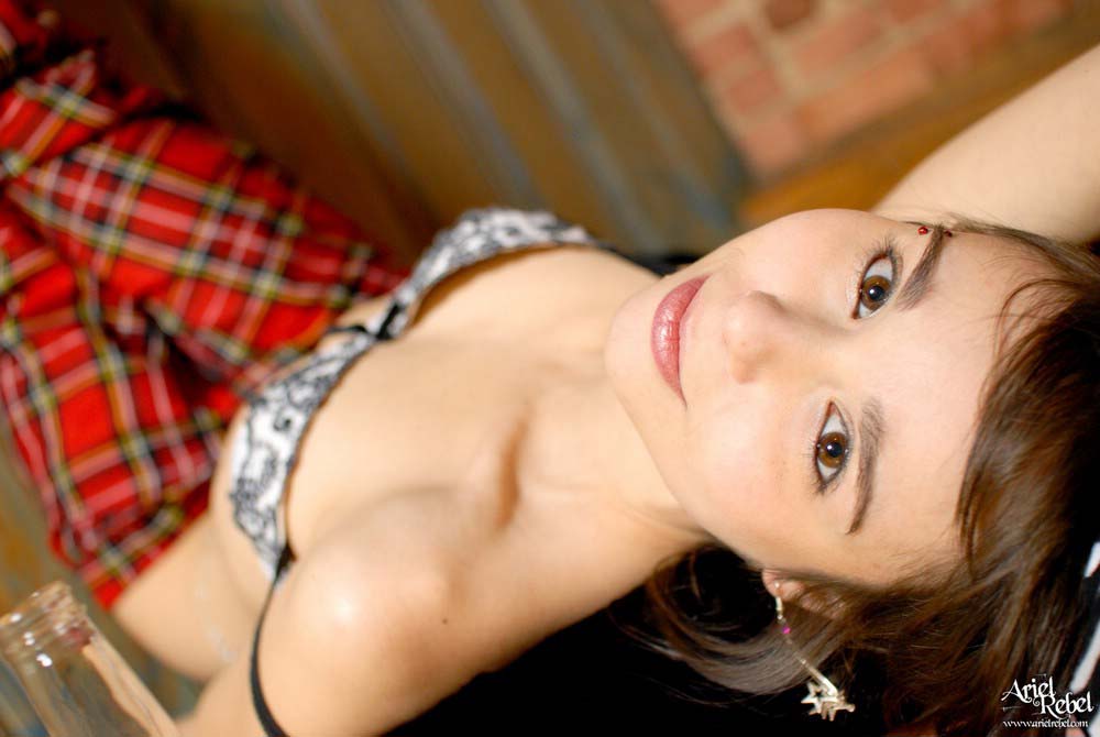 Ariel Rebel in lingerie