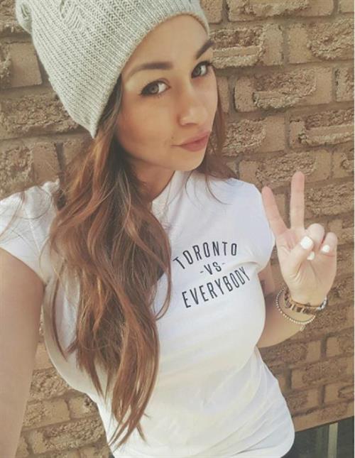 Alicia Michaela taking a selfie