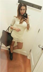 Alicia Michaela taking a selfie