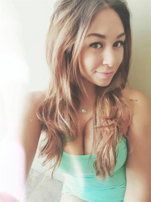 Alicia Michaela taking a selfie