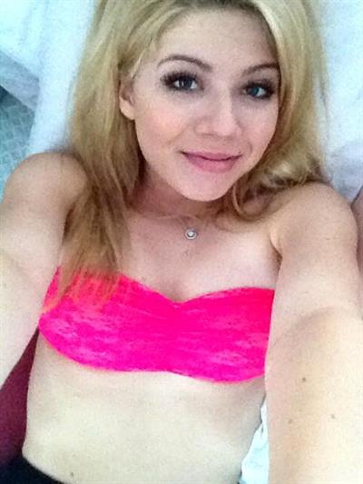 Jennette McCurdy in a bikini