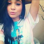 Stella Hudgens taking a selfie