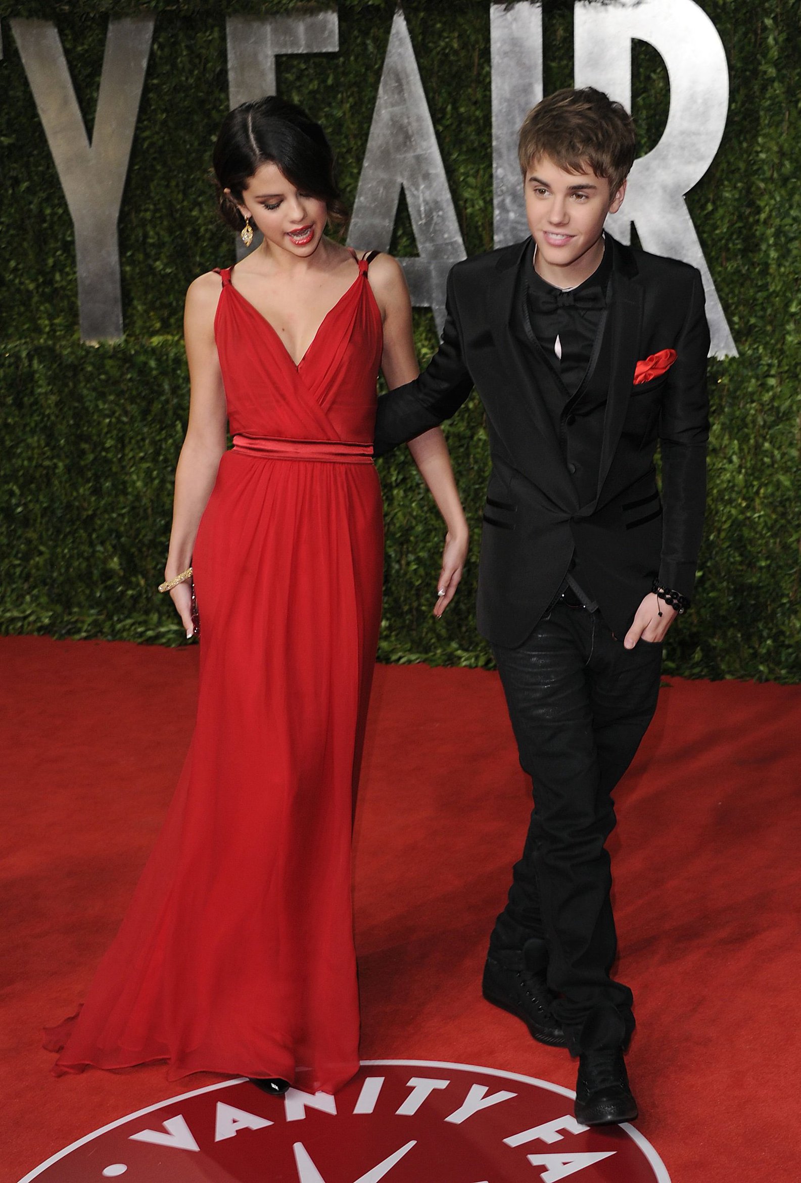 Selena Gomez Vanity Fair Oscar party in West Hollywood on February 27, 2011