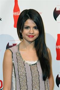 Selena Gomez Z100 Coca Colas all access lounge pre show in New York City December 10, 2010