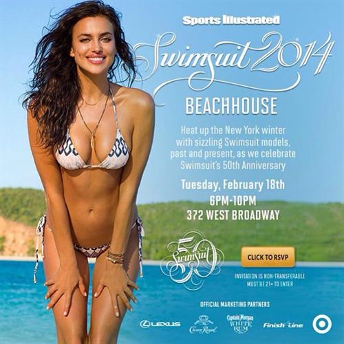 Irina Shayk in a bikini