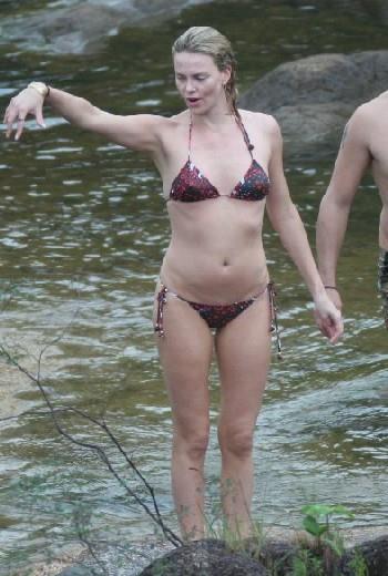 Charlize Theron in a bikini