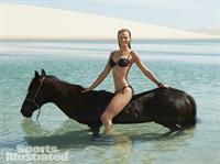 Anne Vyalitsyna in a bikini